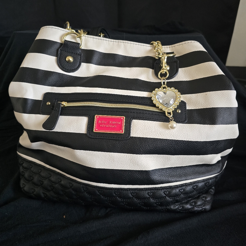 Betsy Johnson Large Tote Handbag